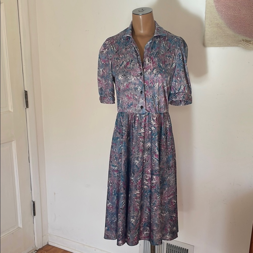 Vintage Marbled Dress